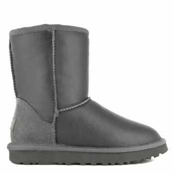 Ugg Classic Short Metallic Grey