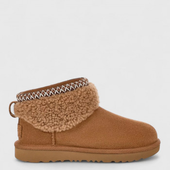 UGG Classic Ultra Mini Maxi Curly - Chestnut