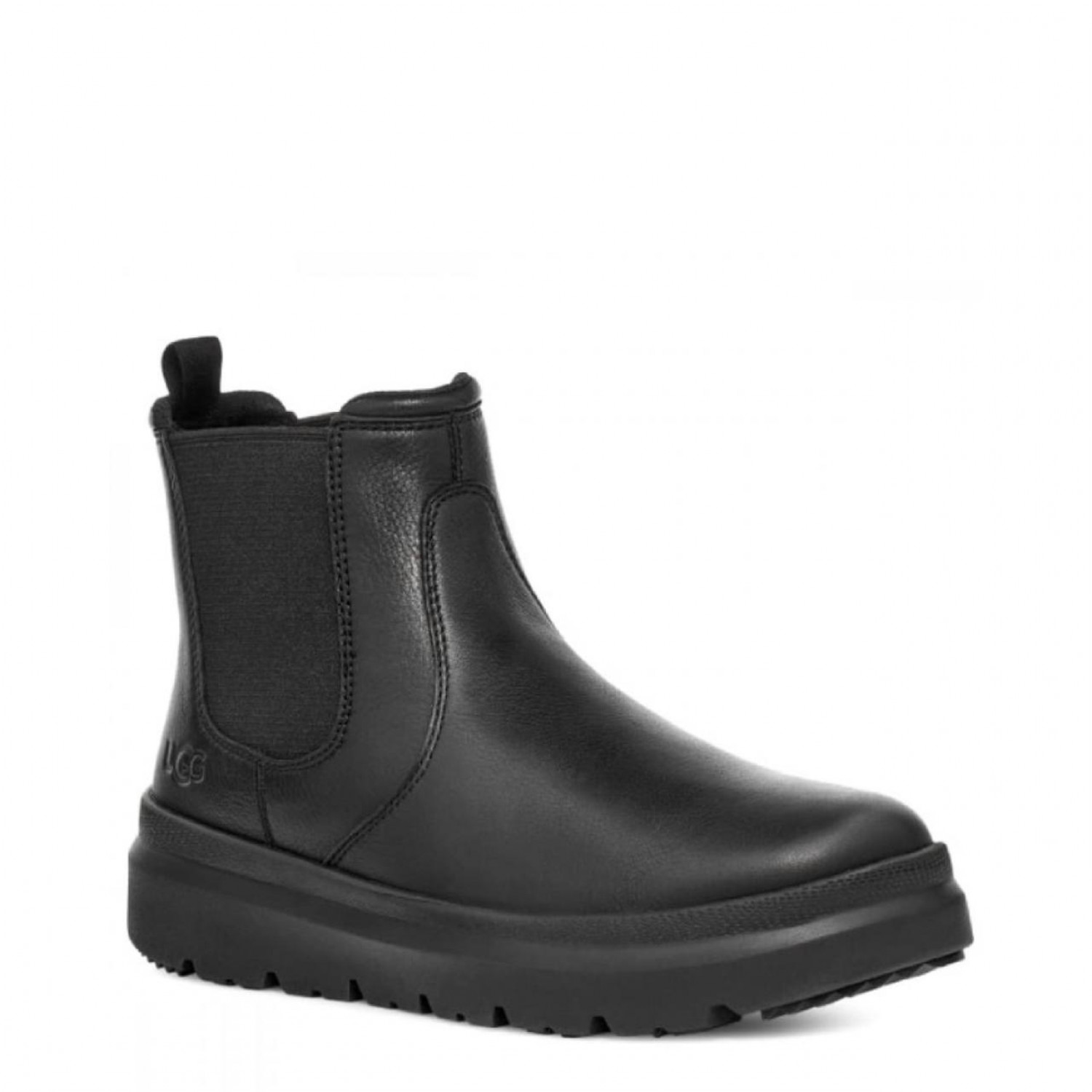 UGG Mens Burleigh Chelsea Leather Black 