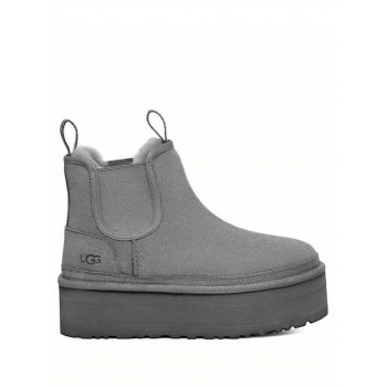 UGG Neumel Platform Chelsea Grey