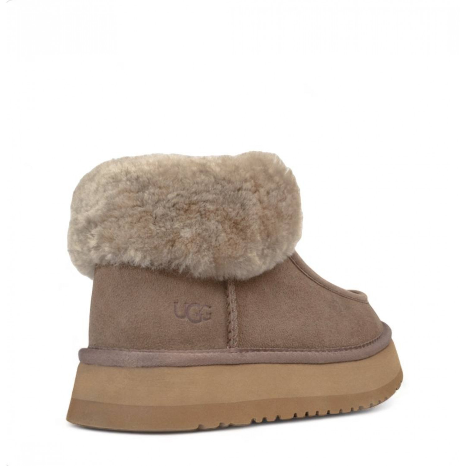 UGG Funkette Platform Boots Cappuccino