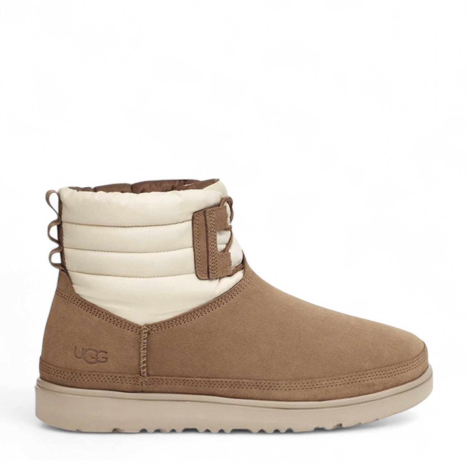 UGG Classic Mini Lace-Up Weather Chestnut Whitecap