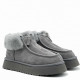 UGG Funkette Platform Boots Grey