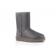 UGG Classic Short Metallic Grey