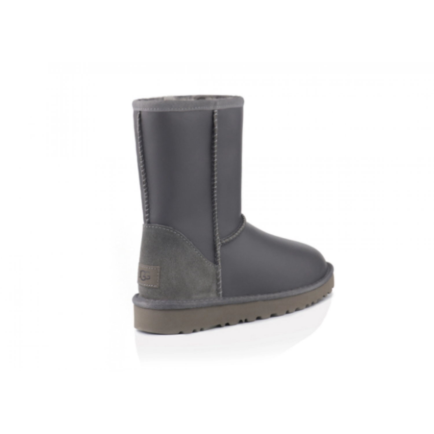 UGG Classic Short Metallic Grey UGG Classic Short Metallic Grey