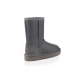 UGG Classic Short Metallic Grey