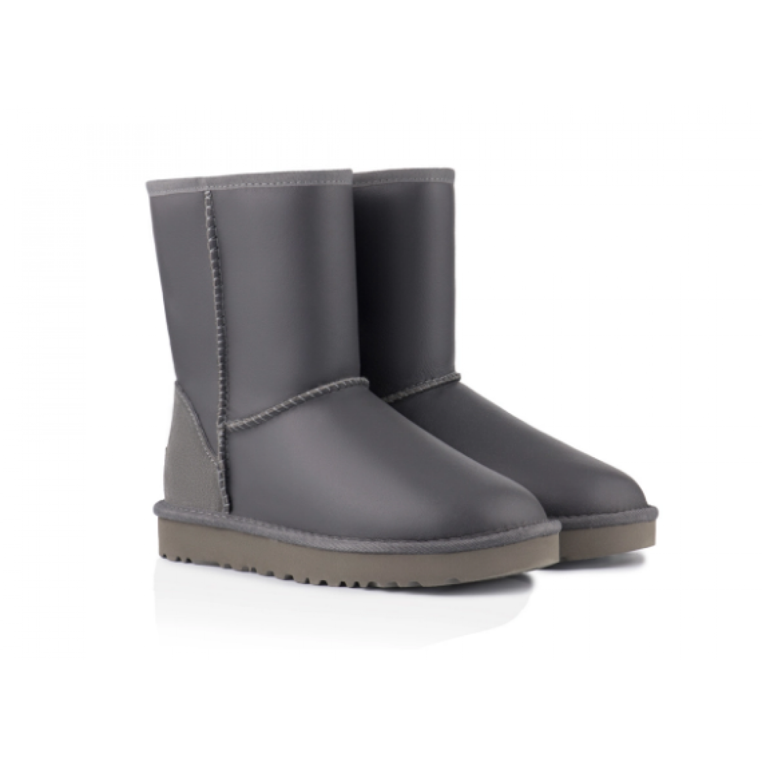 UGG Classic Short Metallic Grey UGG Classic Short Metallic Grey
