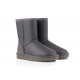 UGG Classic Short Metallic Grey