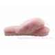 UGG FLUFF FLIP FLOP PINK