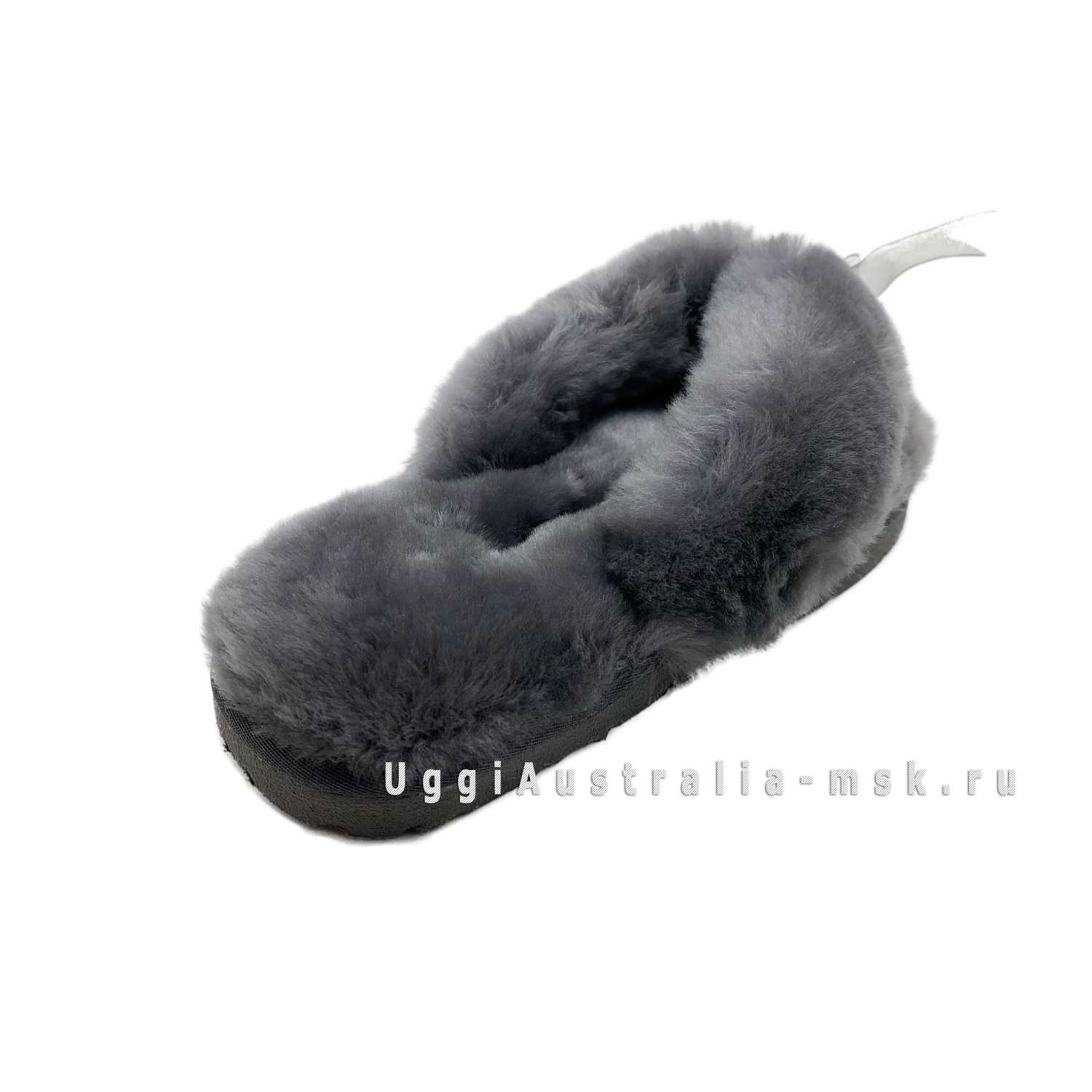 UGG FLUFF FLIP FLOP GREY UGG FLUFF FLIP FLOP GREY