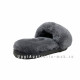 UGG FLUFF SLIDE SLIPPERS GREY