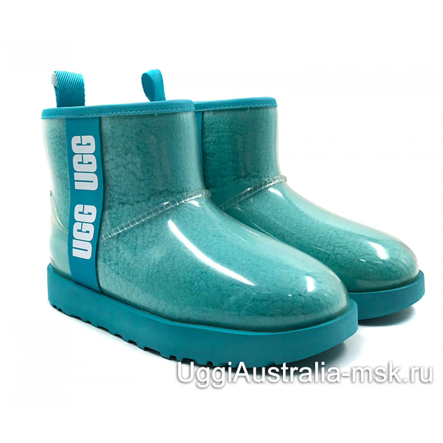 UGG KIDS CLASSIC CLEAR MINI CLEAR WATER