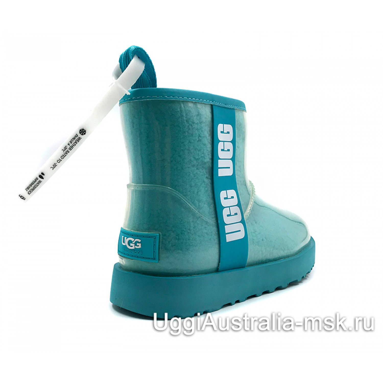 UGG KIDS CLASSIC CLEAR MINI CLEAR WATER