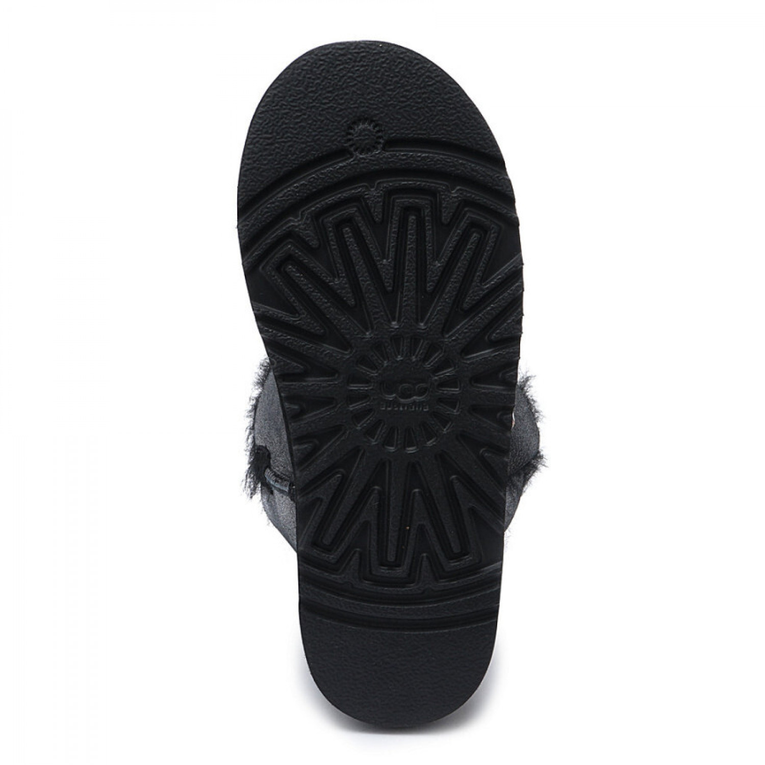 UGG Kids Balley Button I Do Black UGG Kids Balley Button I Do Black