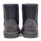 UGG Kids Classic Short Metallic Grey 