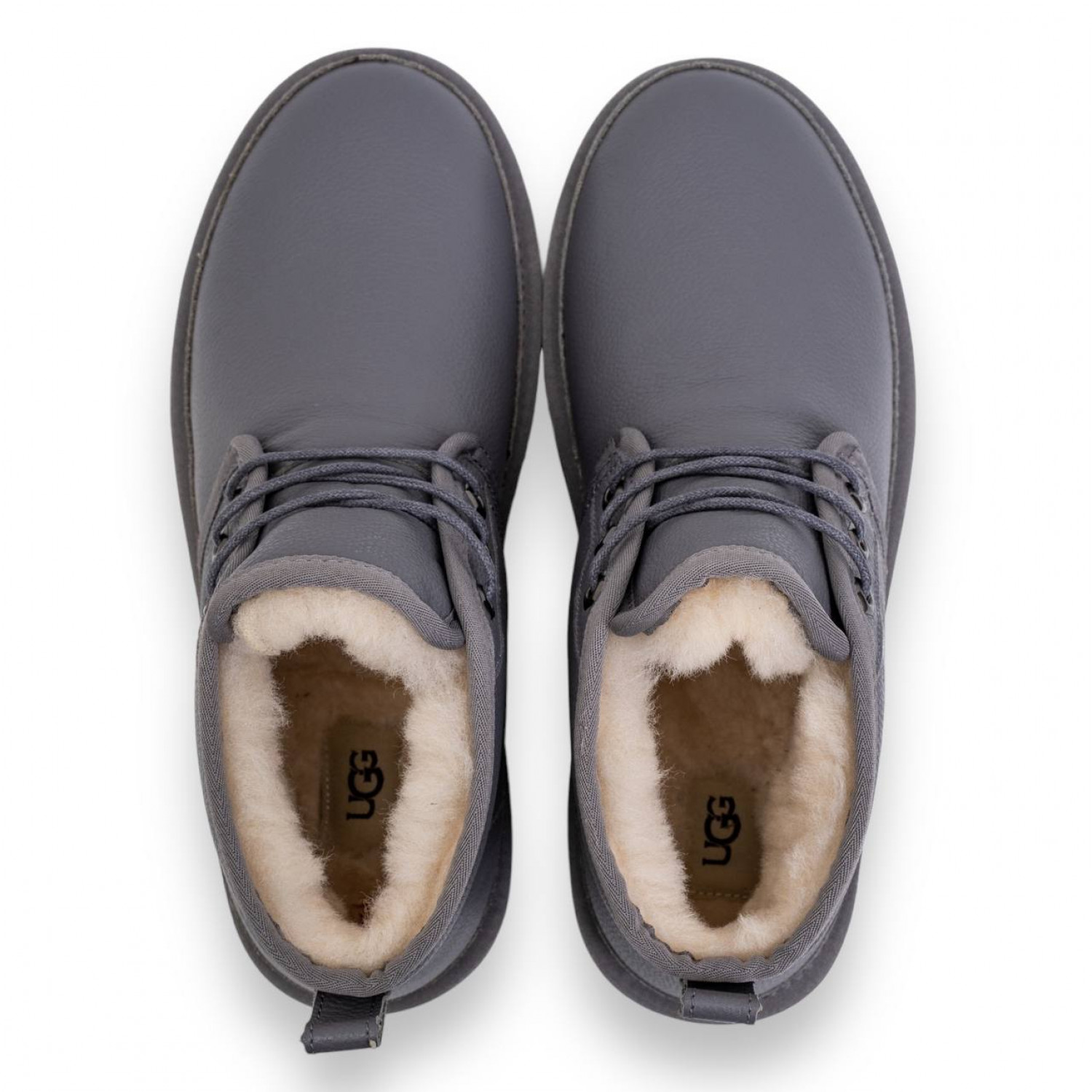 UGG Mens Neumel Leather Grey 