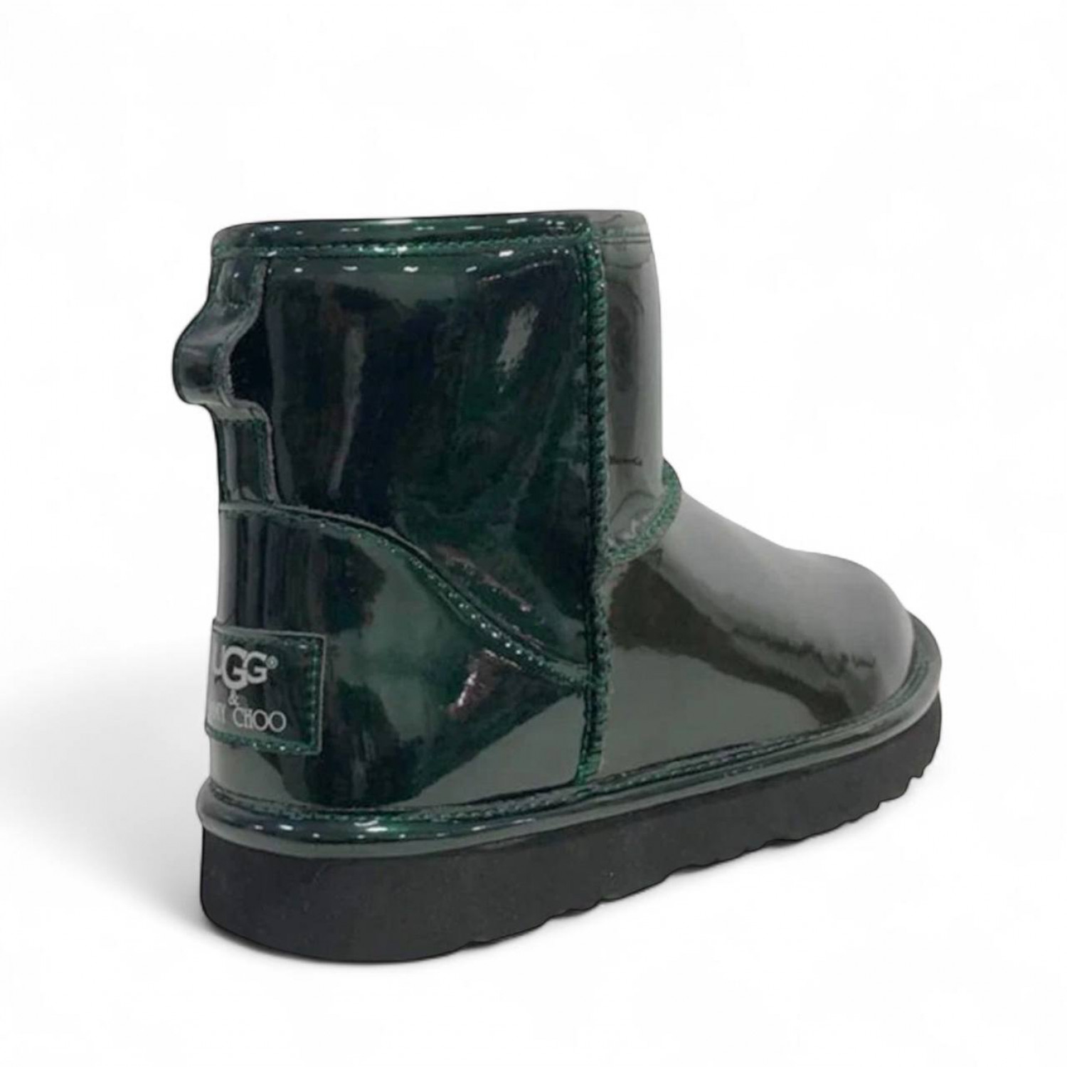 UGG & Jimmy Choo Mini Patent Green