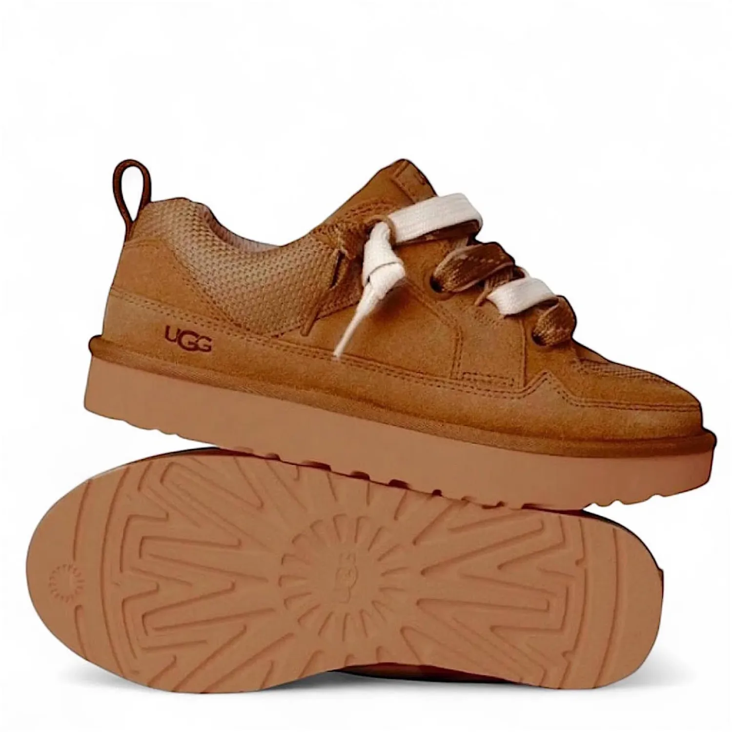 UGG Mens Lowmel Lo Sneaker Chestnut