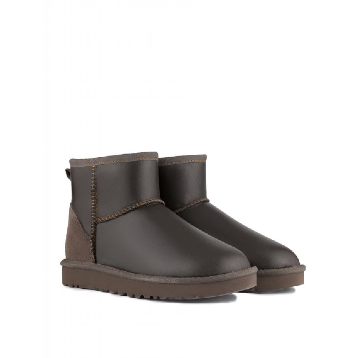 UGG Mens Classic Mini Metallic Chocolate