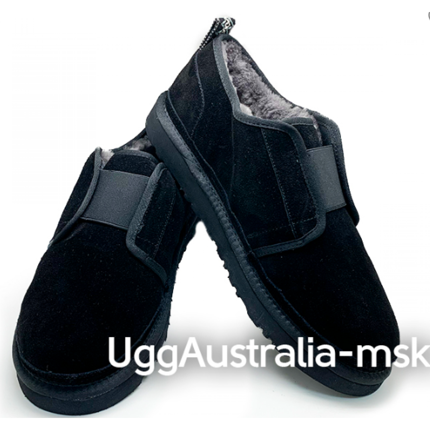 UGG Mens Slippers Flex - Black
