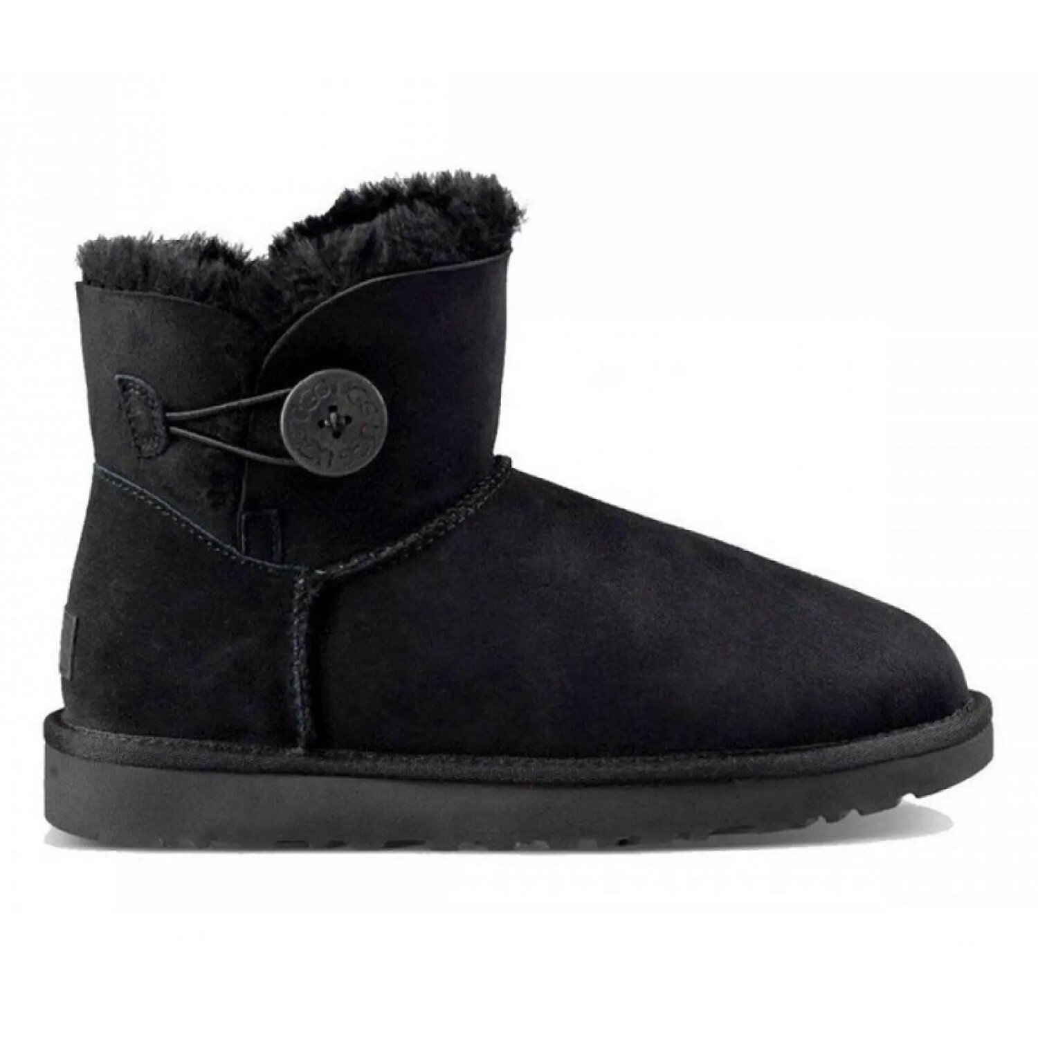 UGG Bailey Button II Mini Black UGG Bailey Button II Mini Black
