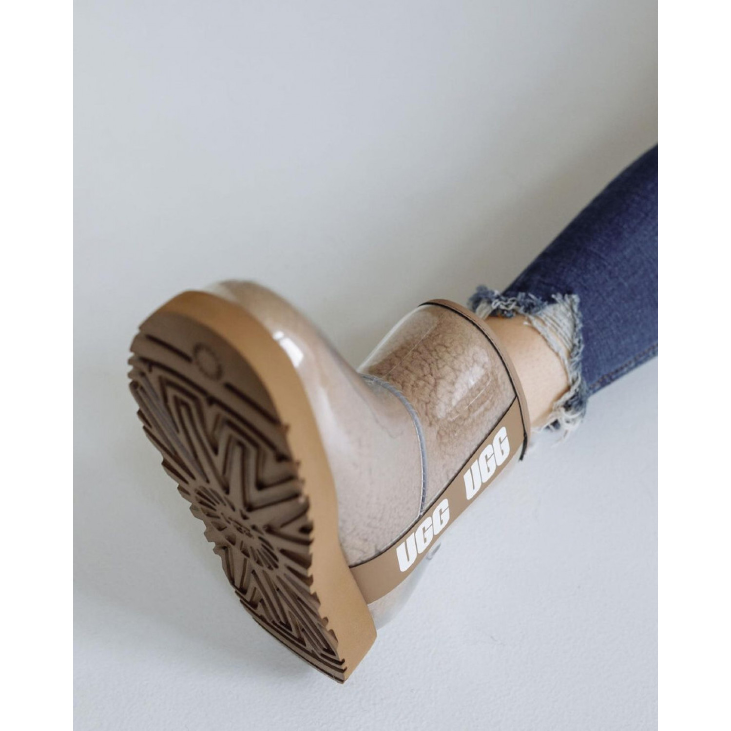 UGG Classic Clear Mini Chestnut
