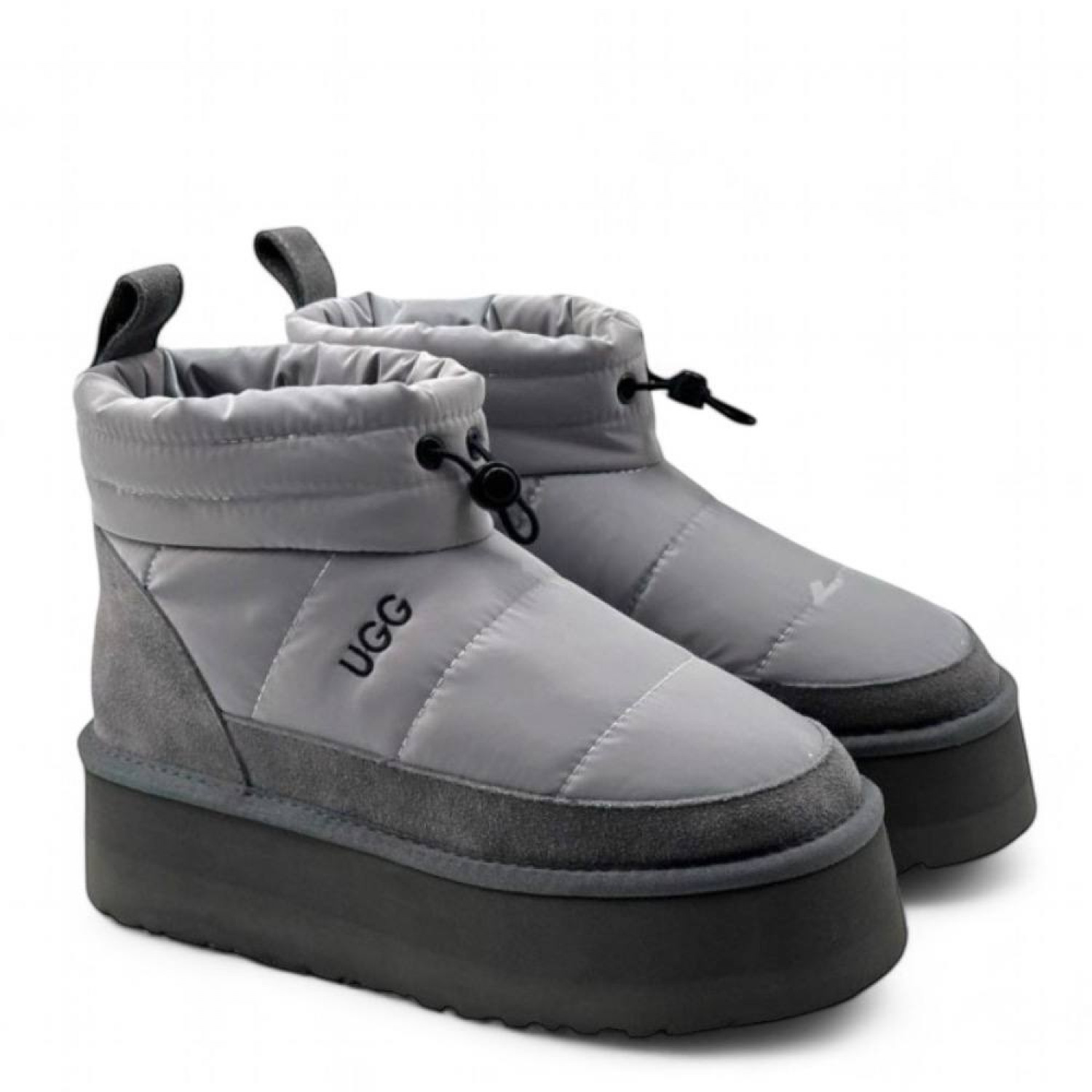 UGG Women's OBBA Platform Grey