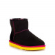 UGG Classic Mini II Black Yellow
