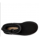 Ugg Classic Mini Zipper Tape Logo Black