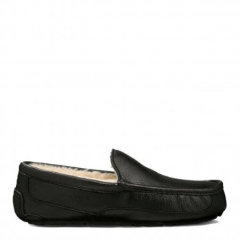 UGG Mens Ascot Leather Black 