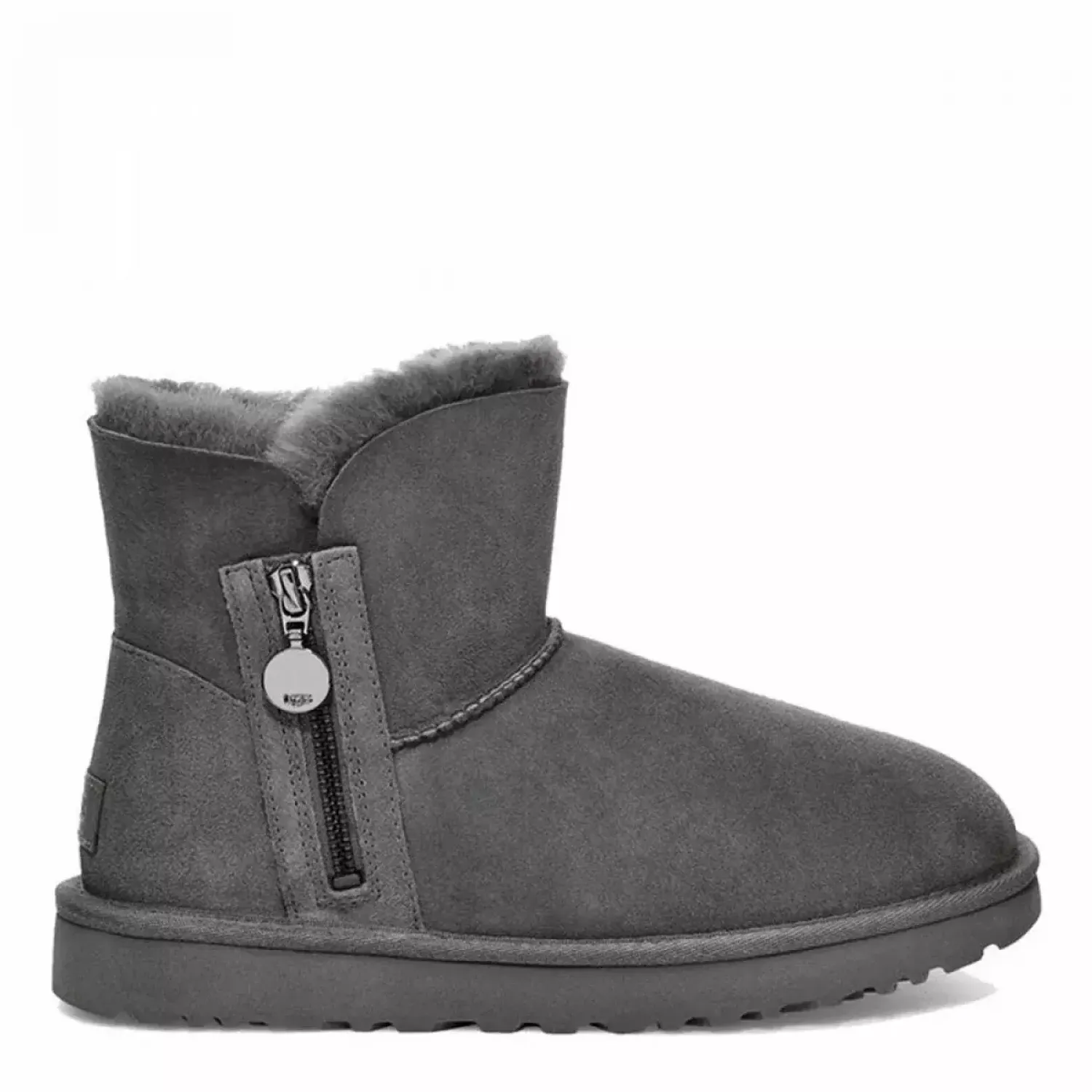 Ugg Bailey Zip Mini Grey Ugg Bailey Zip Mini Grey