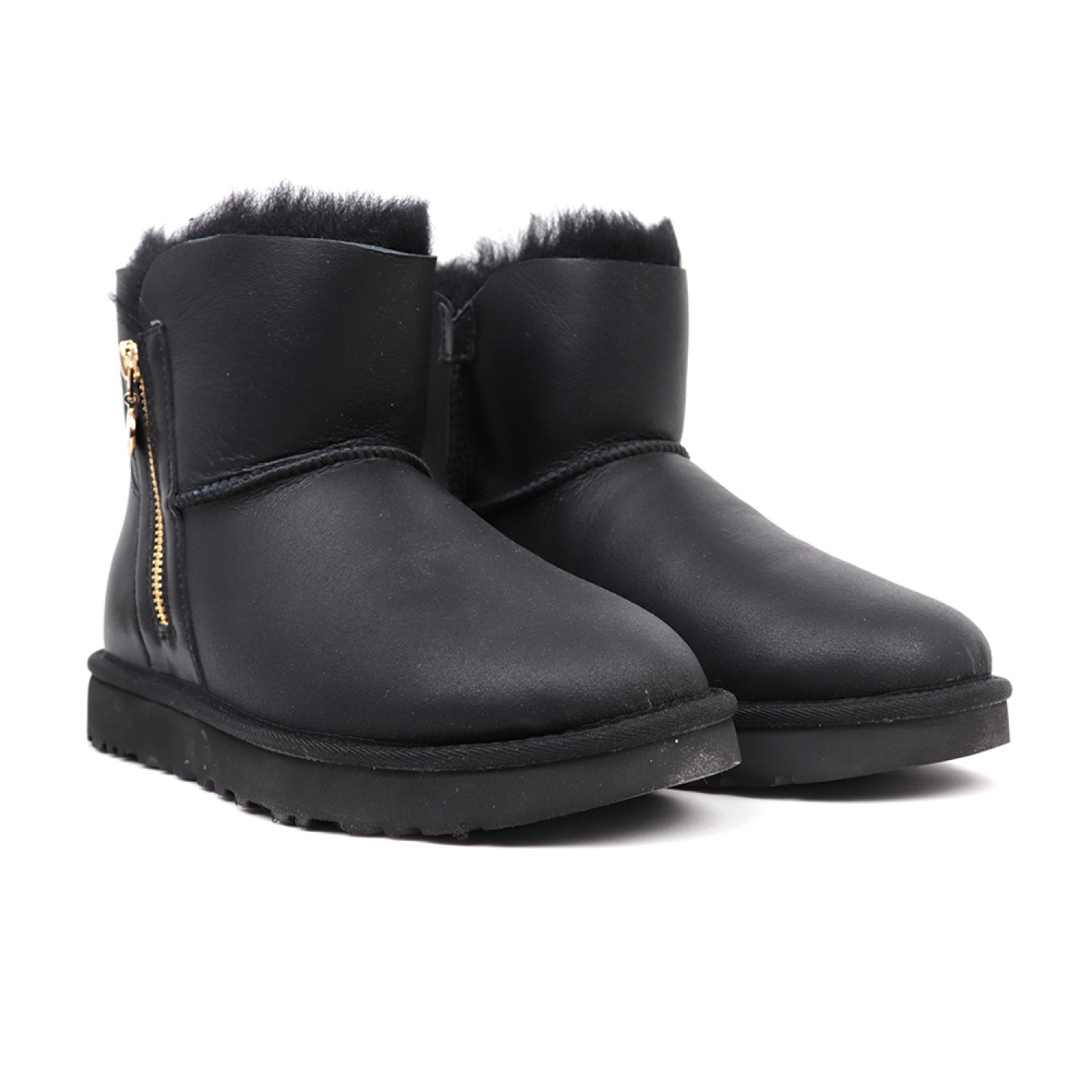 Ugg Bailey Zip Mini Black Metallic