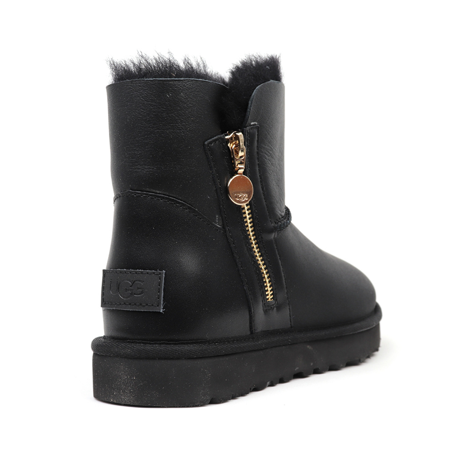 Ugg Bailey Zip Mini Black Metallic