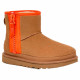 Ugg Classic Mini Zipper Tape Logo Chestnut