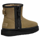 Ugg Classic Mini Zipper Tape Logo Olive