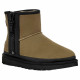 Ugg Classic Mini Zipper Tape Logo Olive