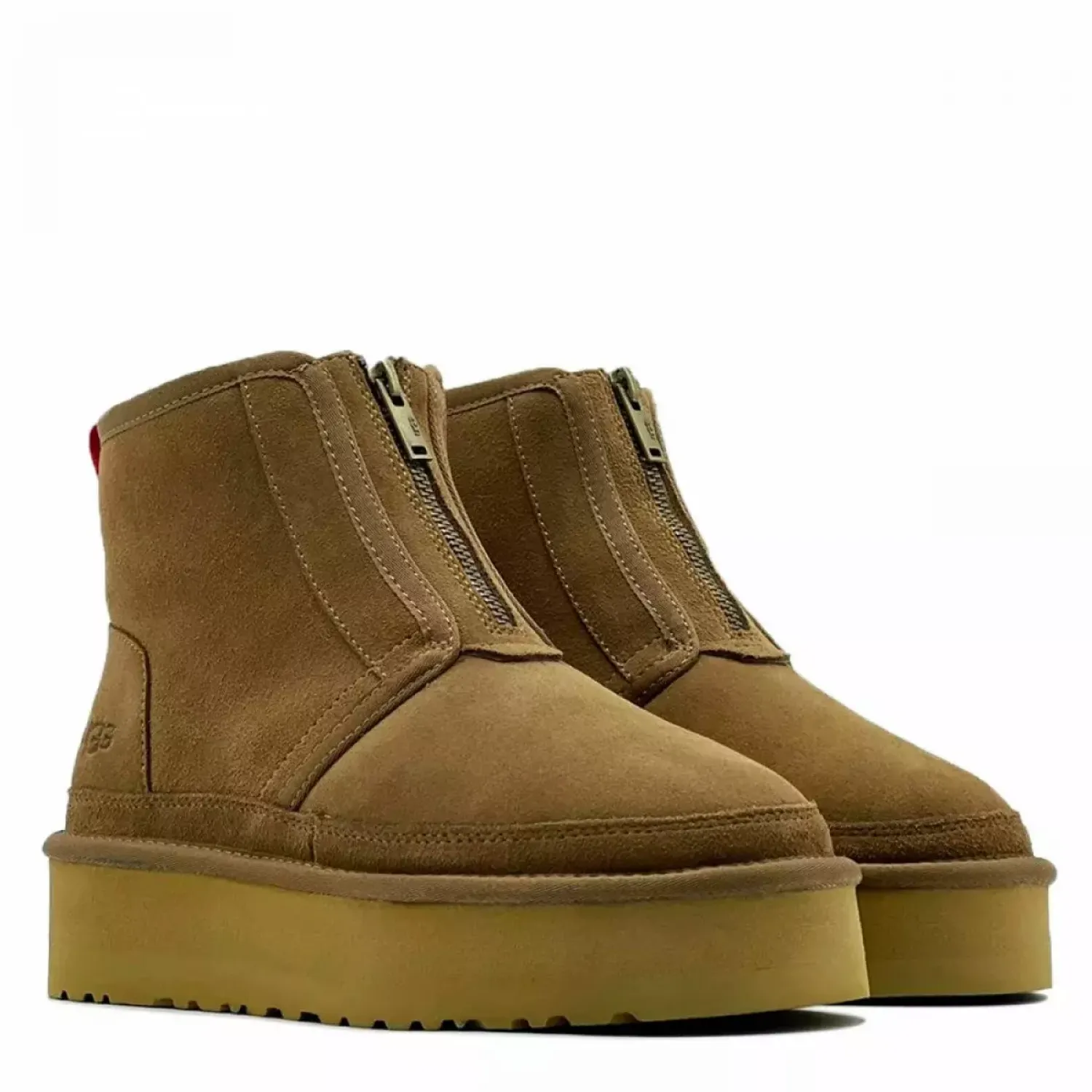 Ugg Neumel Platform Zip Chestnut Ugg Neumel Platform Zip Chestnut