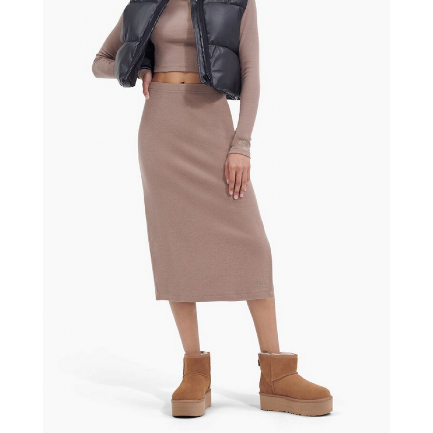 UGG Classic Mini Platform Chestnut