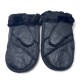 UGG Men's Sheepskin Mitten Metallic Black 