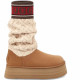 UGG Classic Sweater Letter Chestnut
