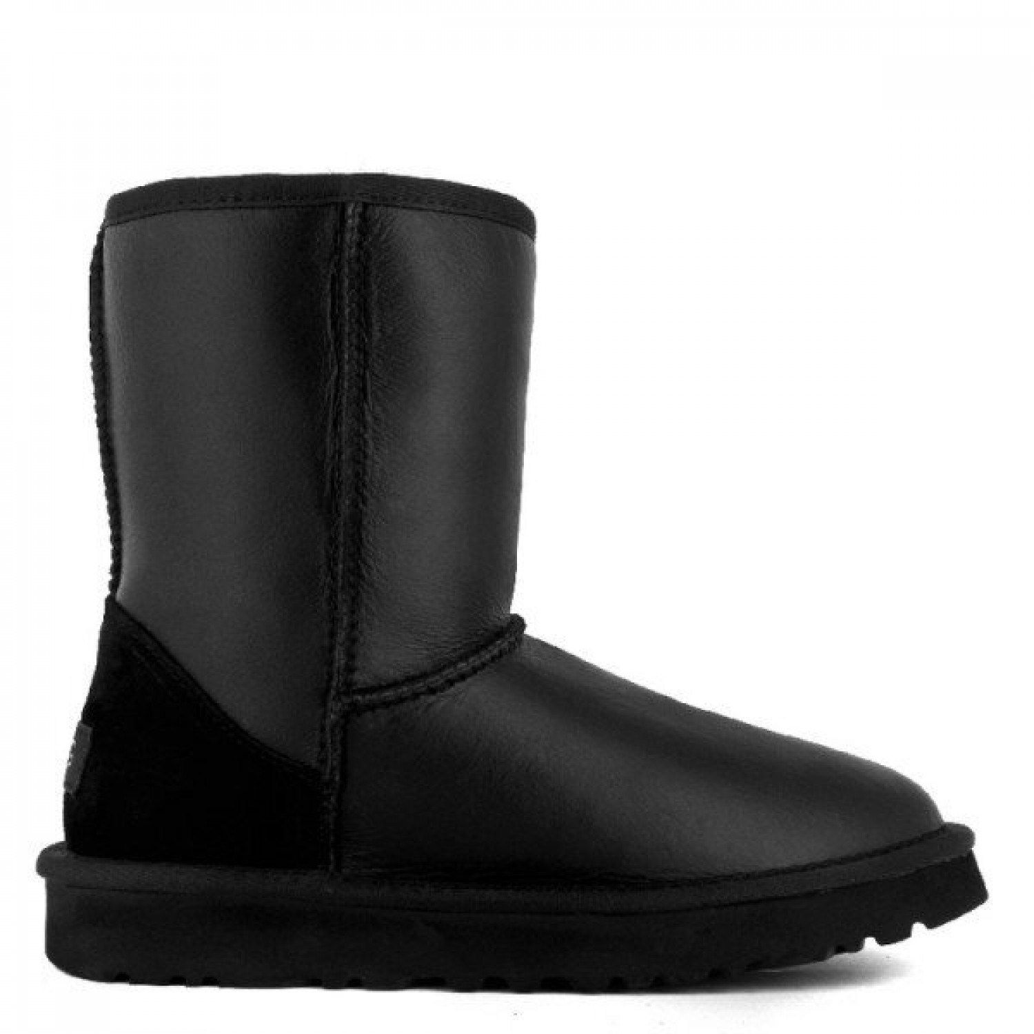 UGG Mens Classic Short Metallic Black 