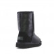 UGG Mens Classic Short Metallic Black 