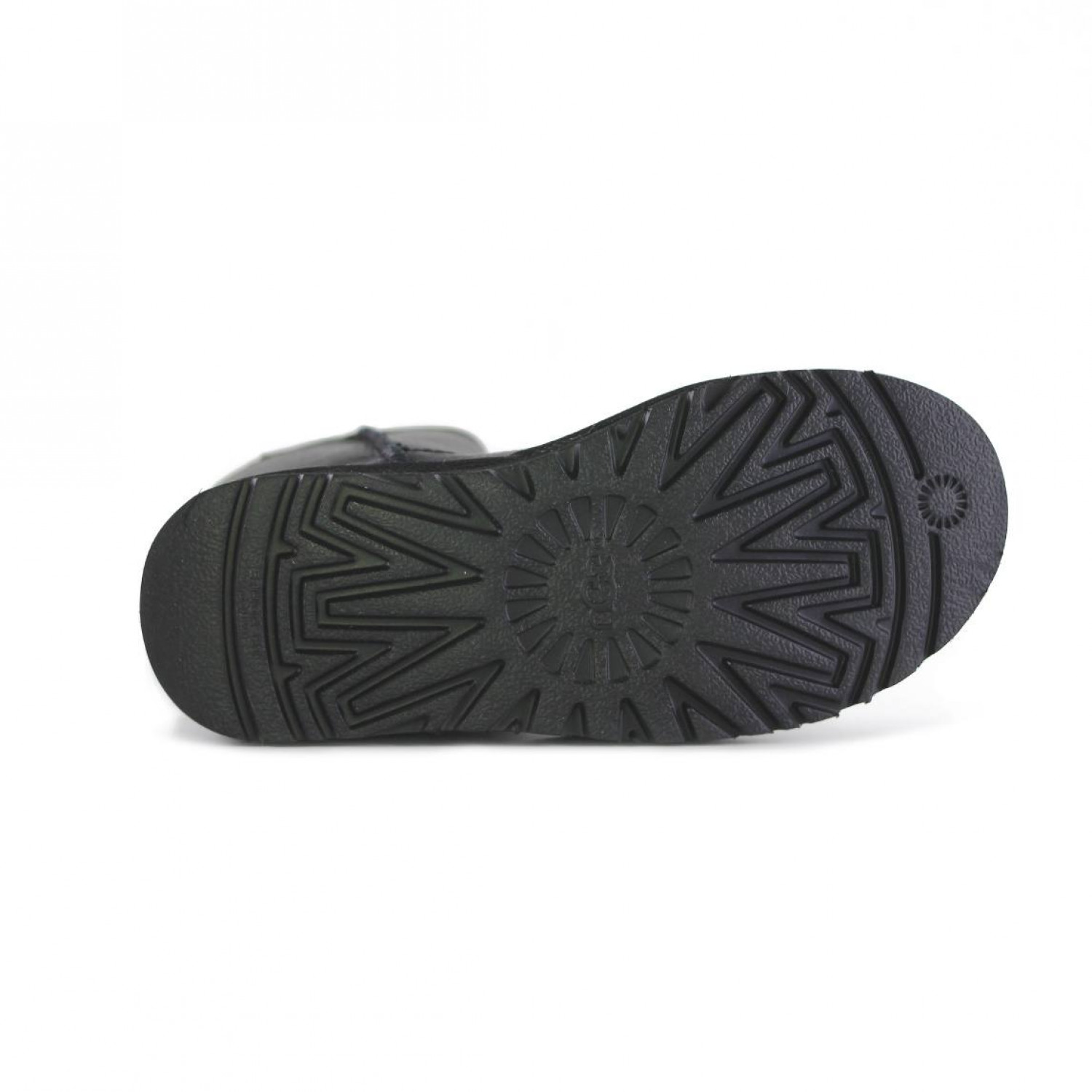 UGG Mens Classic Short Metallic Black 