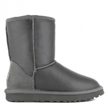 UGG Mens Classic Short Metallic Grey 