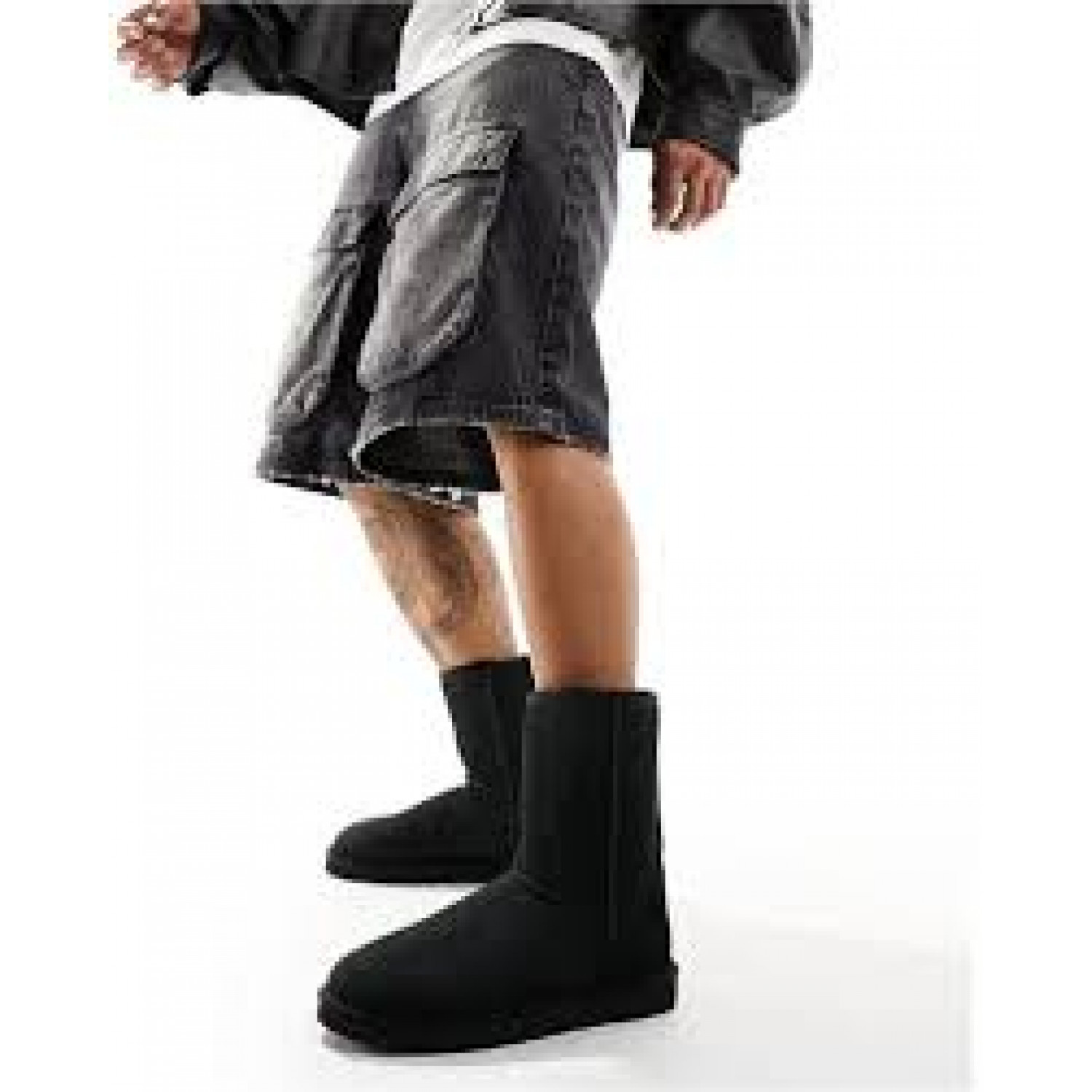 UGG Mens Classic Short II Black 