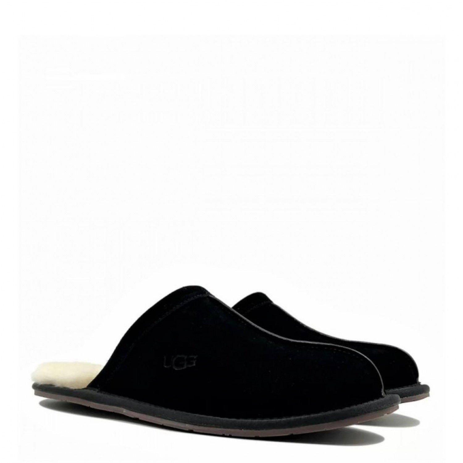 UGG Mens Scuff Slipper Black 