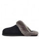UGG Mens Slippers Scuffette Black 