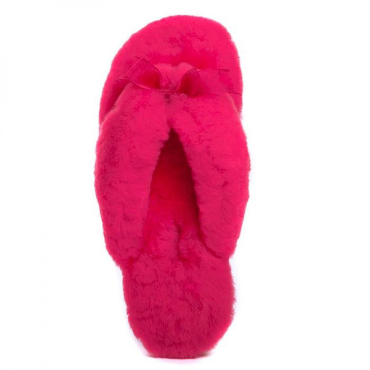 UGG Fluff Flip Flop Rose Red