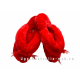 UGG FLUFF FLIP FLOP ROSE RED