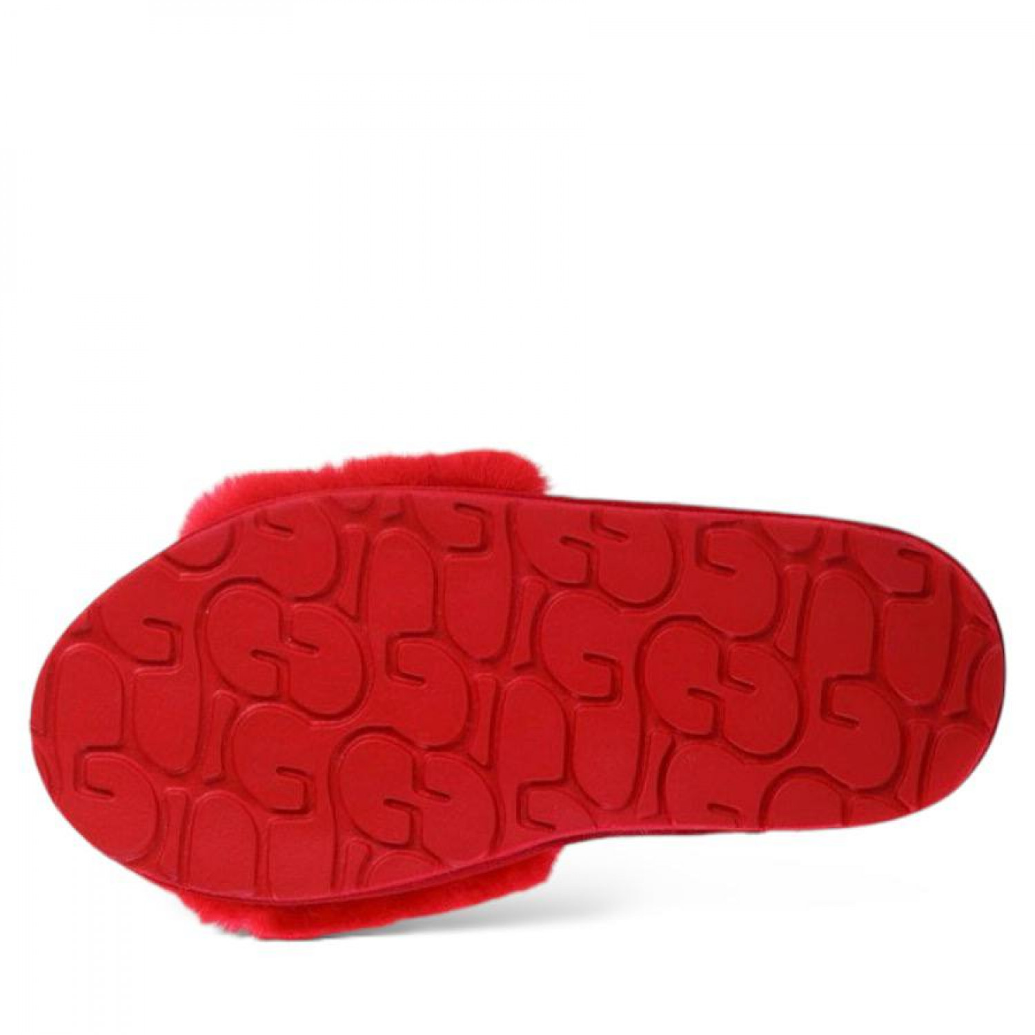 UGG Fluff Slide Slippers Red